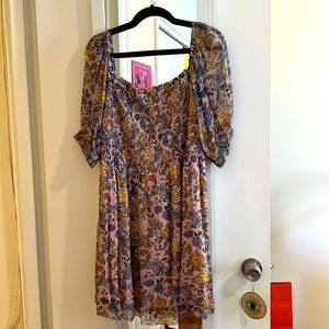 Velvet by Spencer & Graham Estella Mini Dress Size Large